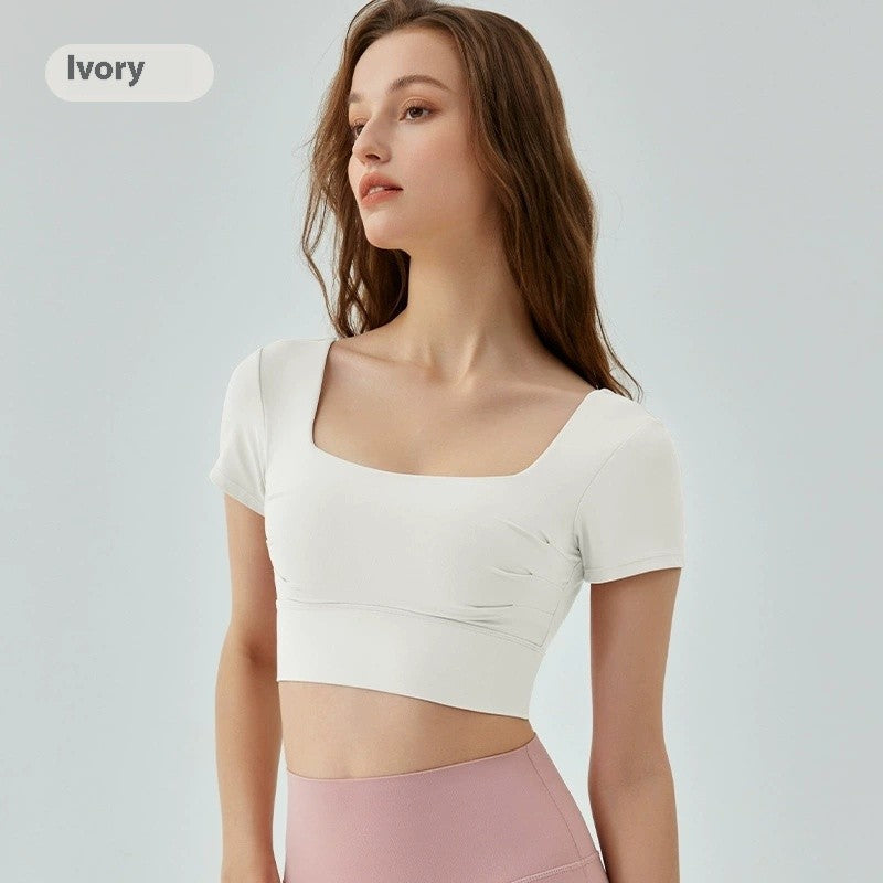 Veyra Yoga Cutout Top