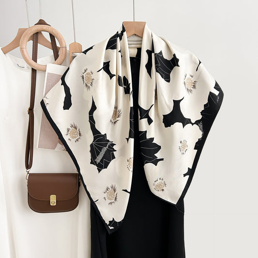 Floralis Retro Square Scarf