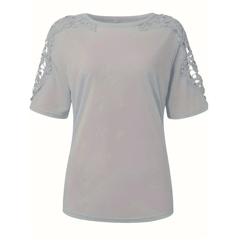 Liora Lace Sleeve Tee