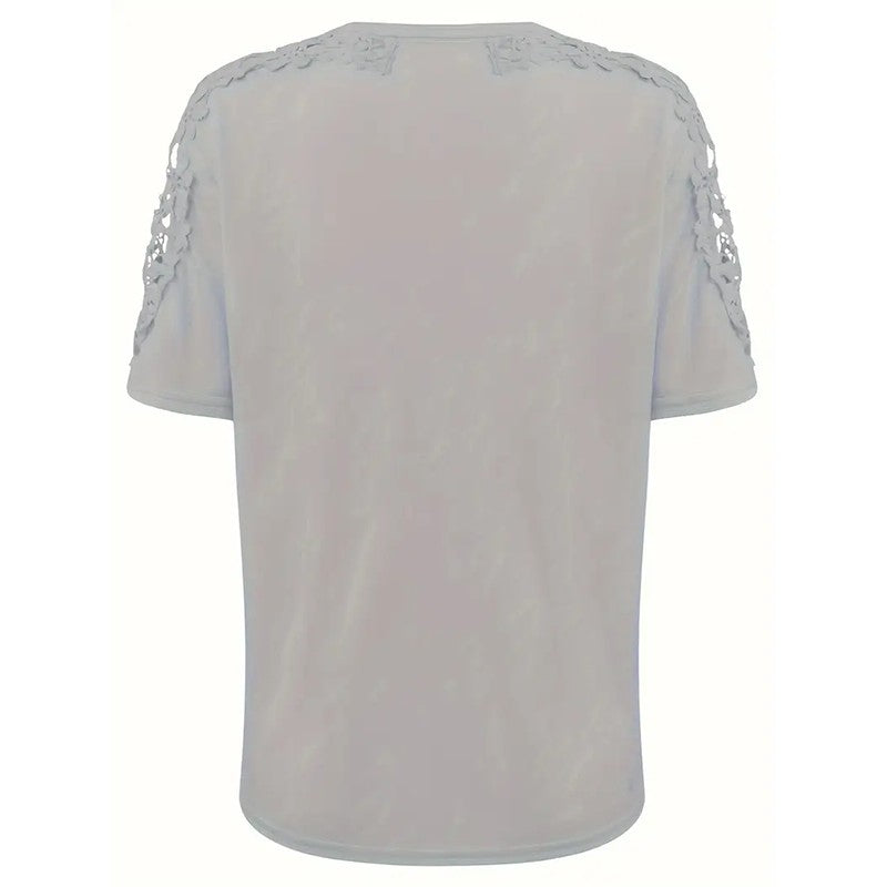 Liora Lace Sleeve Tee