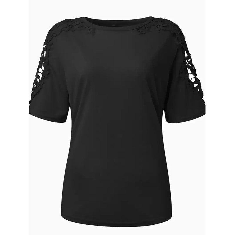 Liora Lace Sleeve Tee