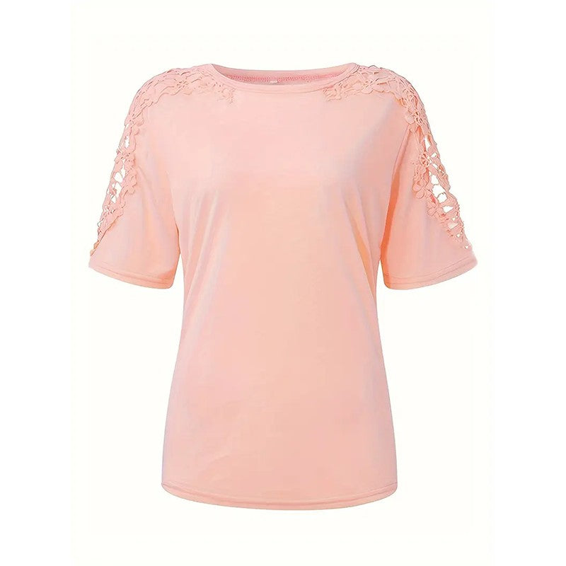 Liora Lace Sleeve Tee