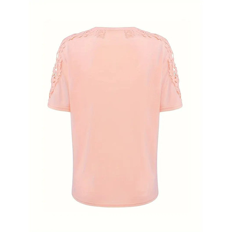 Liora Lace Sleeve Tee