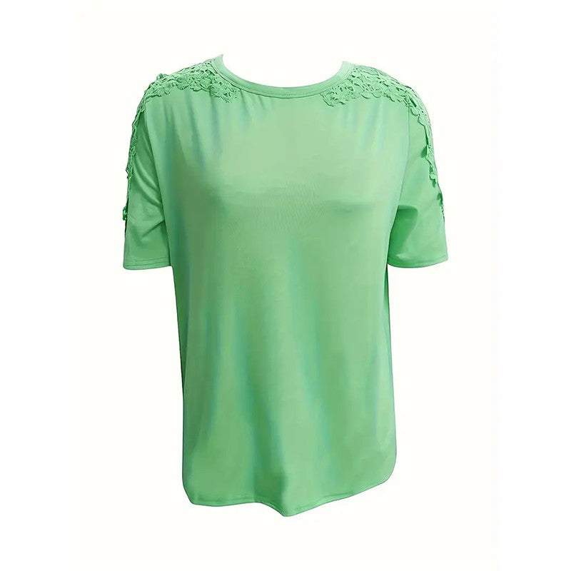 Liora Lace Sleeve Tee