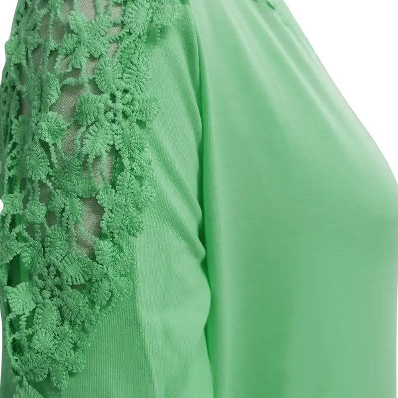 Liora Lace Sleeve Tee