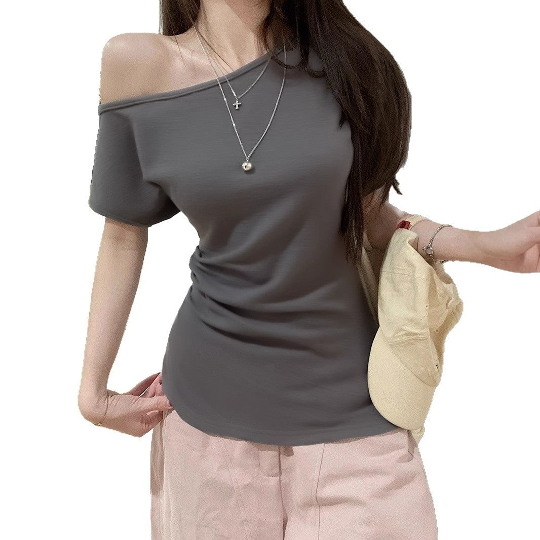 Serenya Off-Shoulder Fitted Top