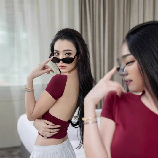 Veyla Backless Tee