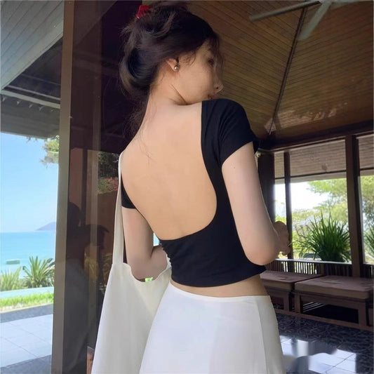 Veyla Backless Tee